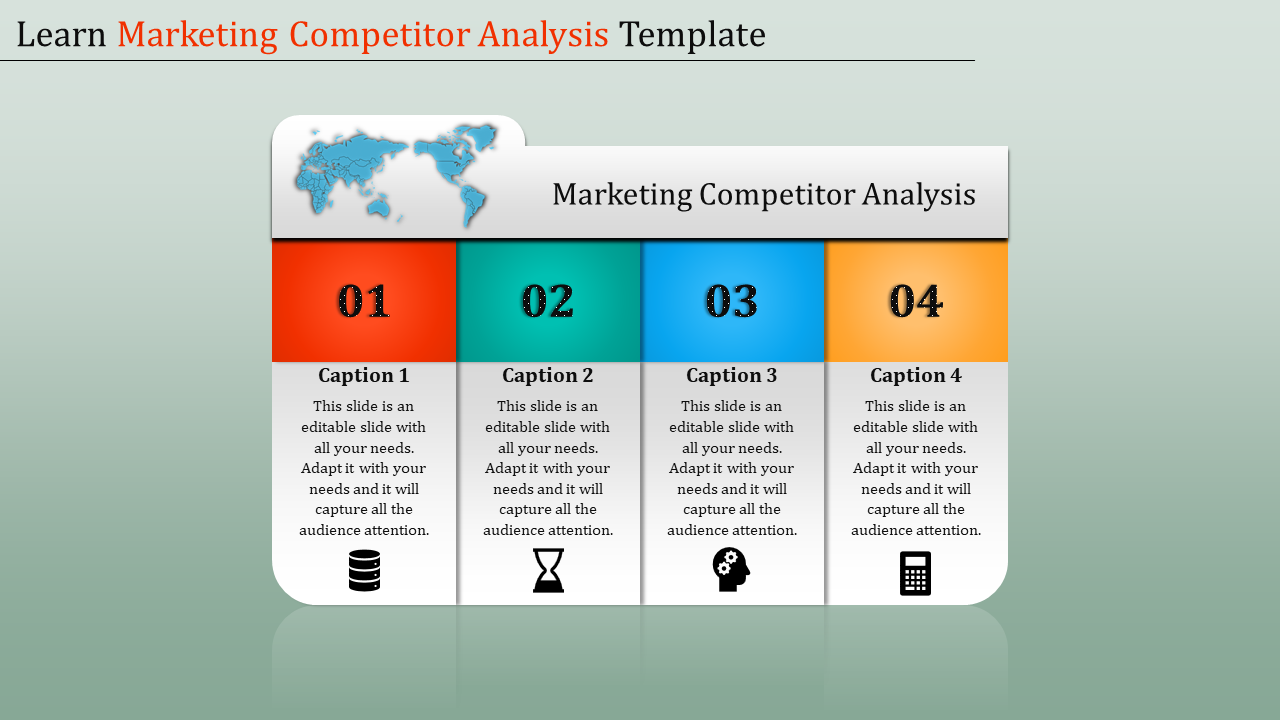 how to make a competitor analysis presentation